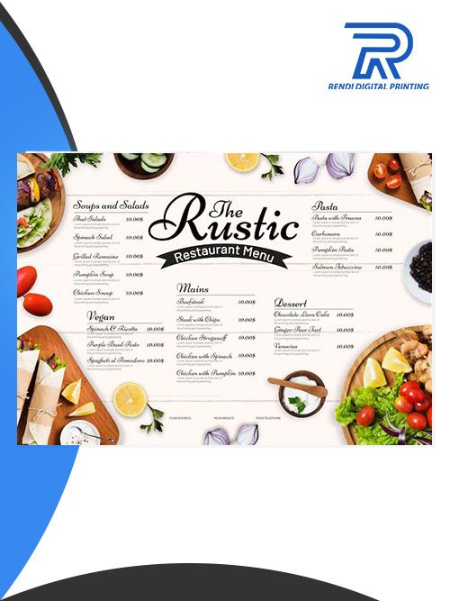 cetak menu laminating di Bali ukuran A2 dan A3 (1)