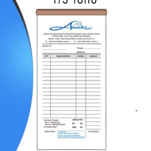Cetak Nota Usaha Berbagai Ukuran